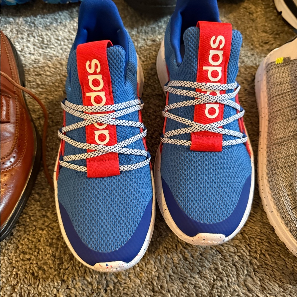 Adidas Kids Sneakers in Blue and Red